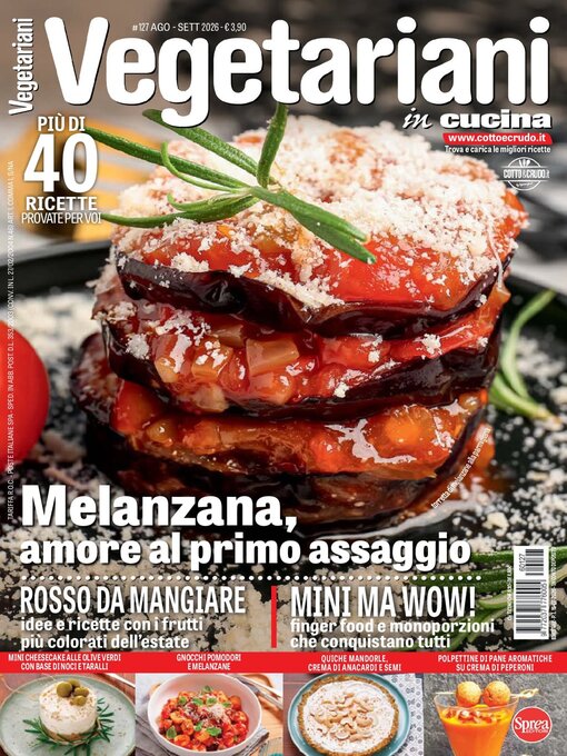 Cover image for Vegetariani in Cucina 